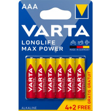Varta Longlife Max Power AAA 4+2 бр. Усилени Алкални