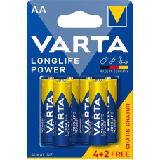 Varta Longlife Power AA 4+2 бр. Усилени Алкални
