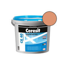 CE 40 Гъвкава фугираща смес Ceresit, 5 кг карамел