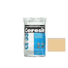 СЕ 33 Стандартна фугираща смес Ceresit, 2 кг карамел