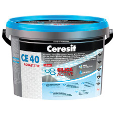 CE 40 Гъвкава фугираща смес Ceresit, 2 кг сива